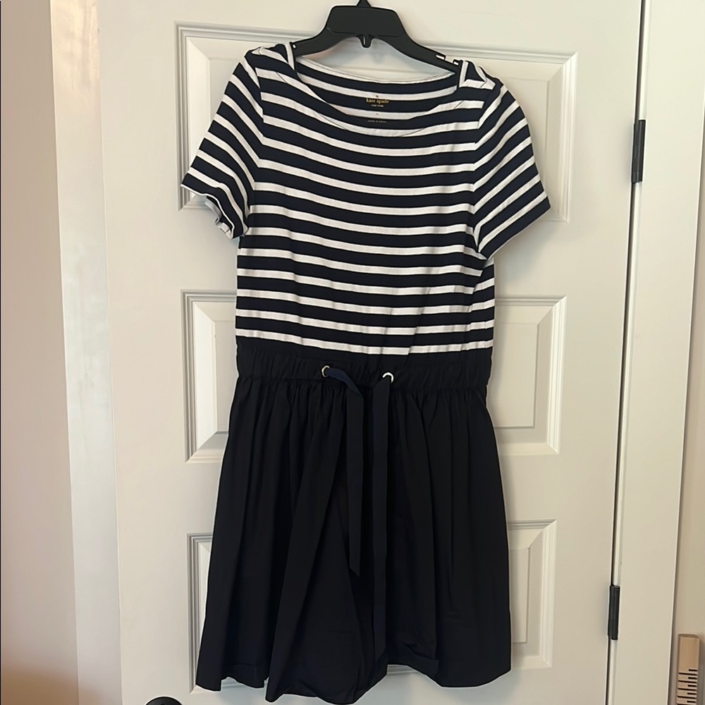 Kate Spade Navy and white sailor dress